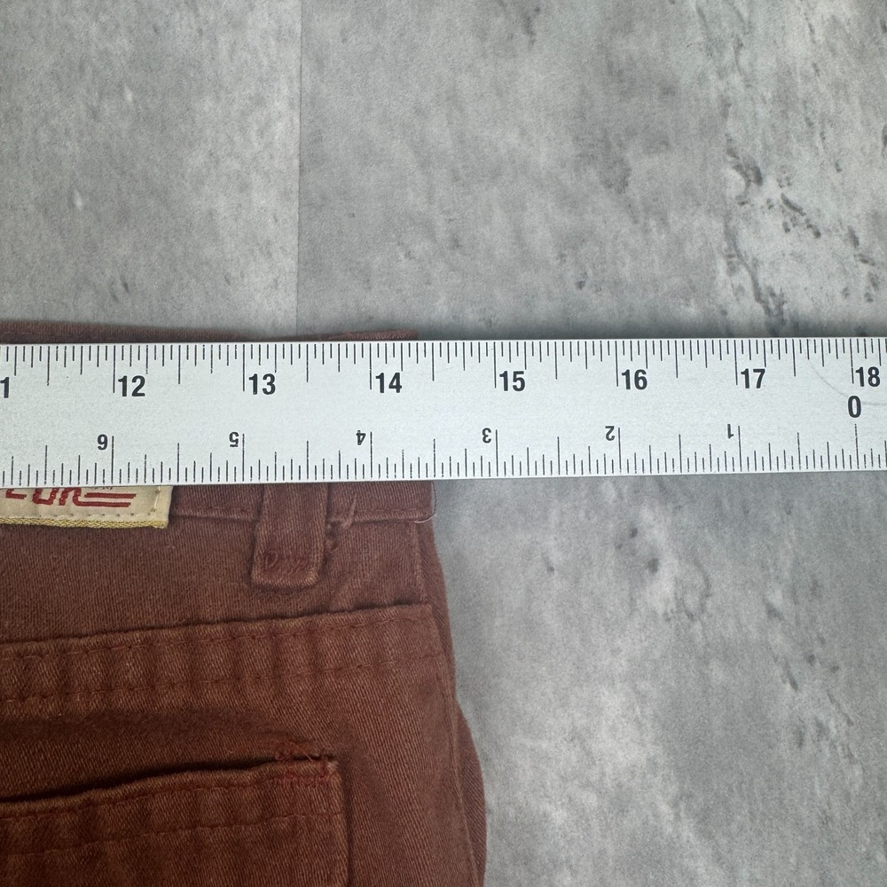 Vintage Levis Movin On Corduroy Pants Mens 29x32 Brown Flare Bootcut Talon 42 - Picture 11 of 12